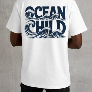 stagnent back print tee