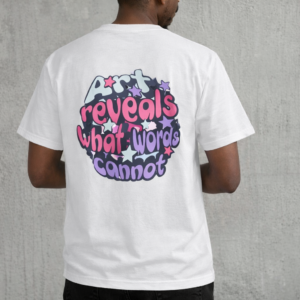 art reveals what words can't