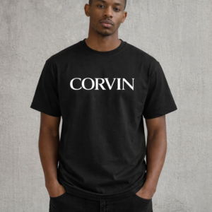 corvin authentic tee black
